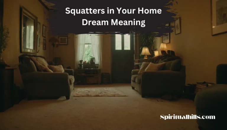 squatters in your home dream meaning